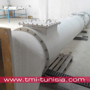 Conception, fabrication et installation de la chaudronnerie en Tunisie